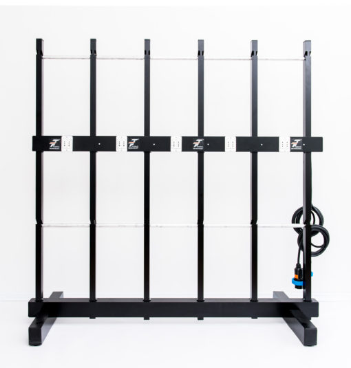 Aluminium Tyre-Rack for 5 Wheel Sets