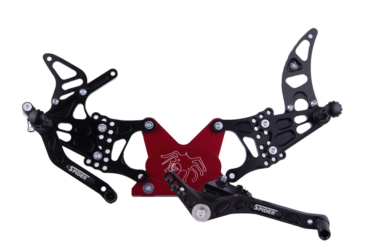 Spider Rearsets Yamaha YZFR6 Kippax Performance UK